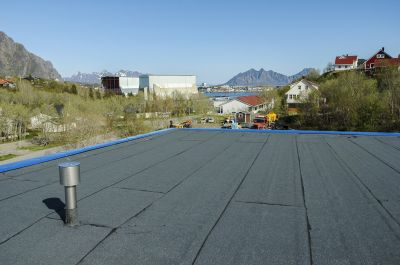 New Flat Roof Installation