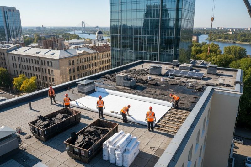 Single-Ply Roof Replacement Options: Tpo, Epdm, And Pvc